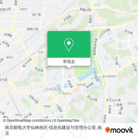 南京邮电大学仙林校区-信息化建设与管理办公室地图