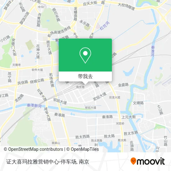 证大喜玛拉雅营销中心-停车场地图