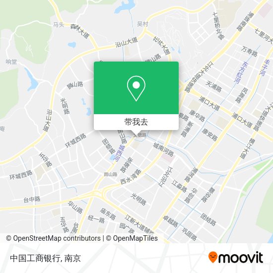 中国工商银行地图