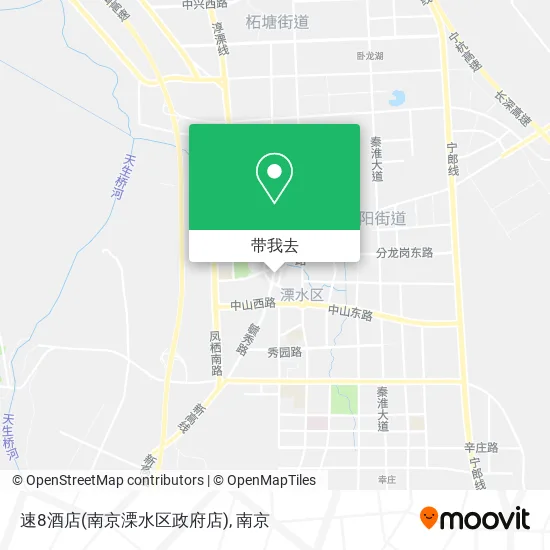 速8酒店(南京溧水区政府店)地图