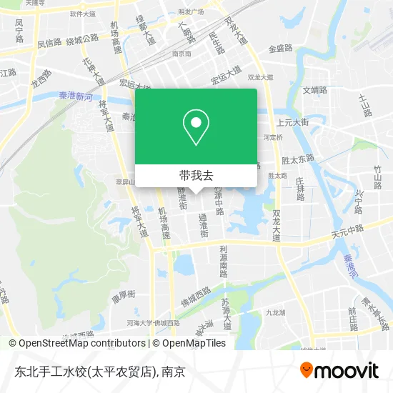 东北手工水饺(太平农贸店)地图