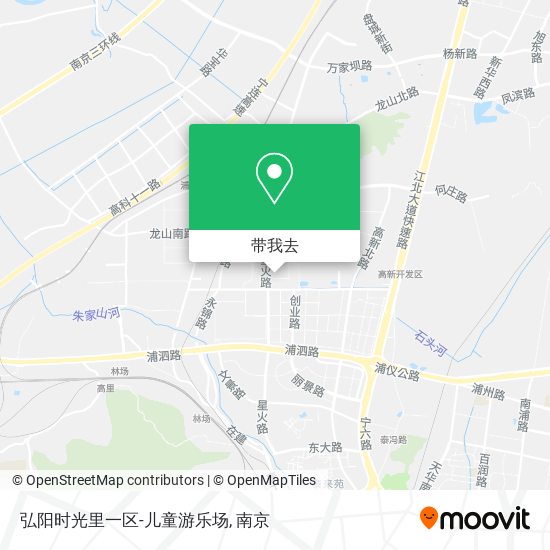 弘阳时光里一区-儿童游乐场地图