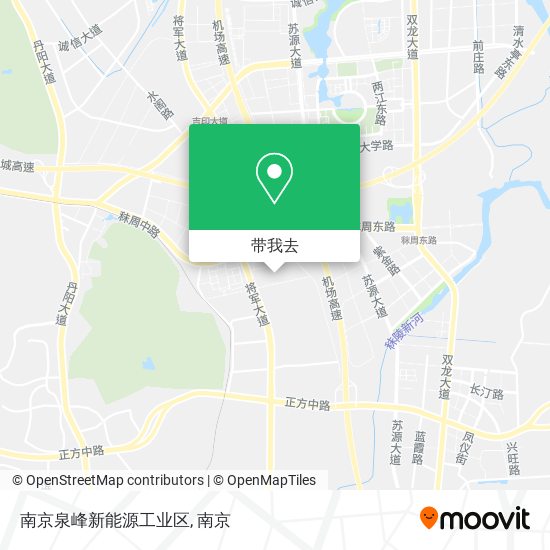 南京泉峰新能源工业区地图