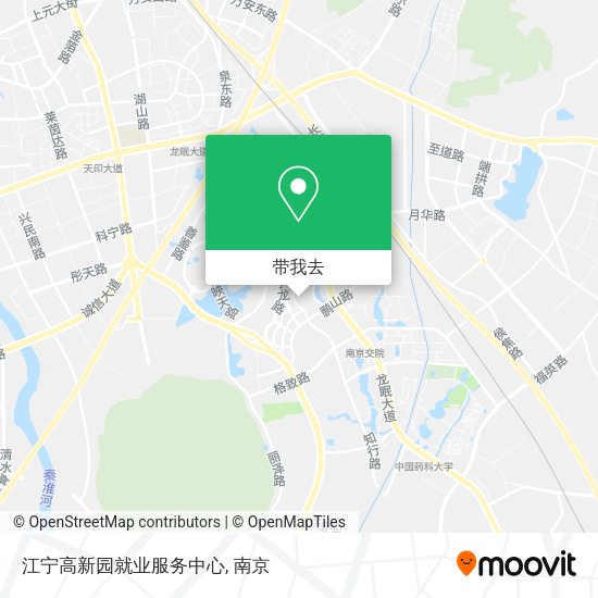 江宁高新园就业服务中心地图
