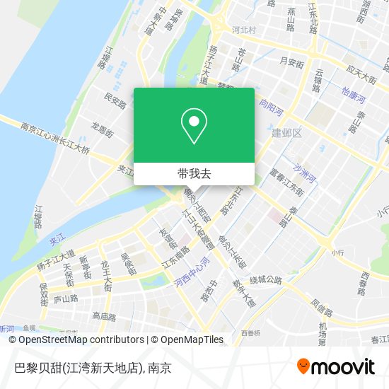 巴黎贝甜(江湾新天地店)地图