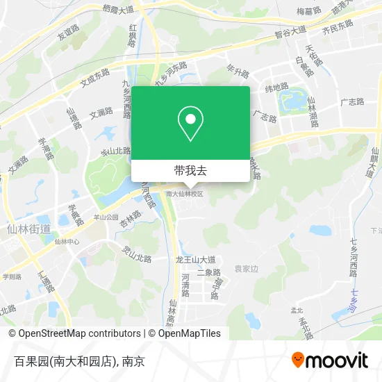 百果园(南大和园店)地图