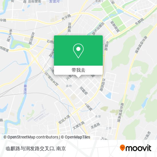 临麒路与润发路交叉口地图