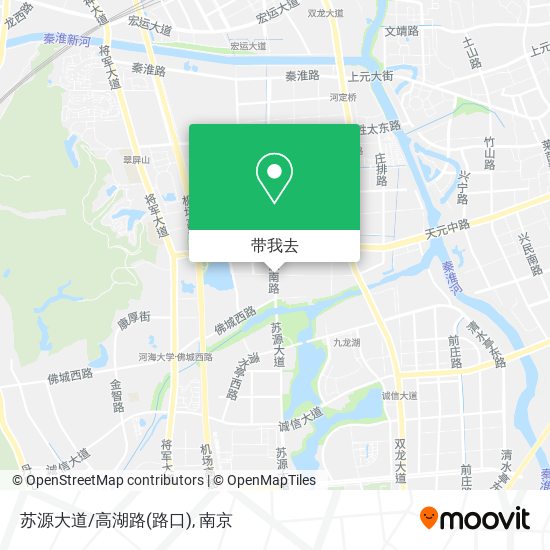 苏源大道/高湖路(路口)地图
