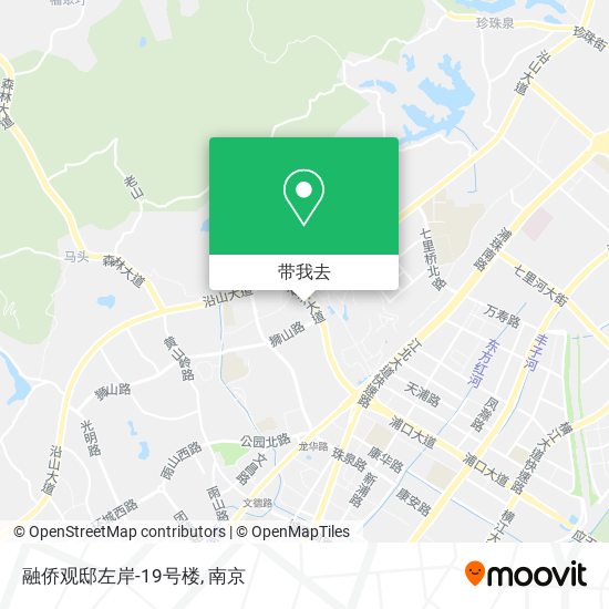 融侨观邸左岸-19号楼地图