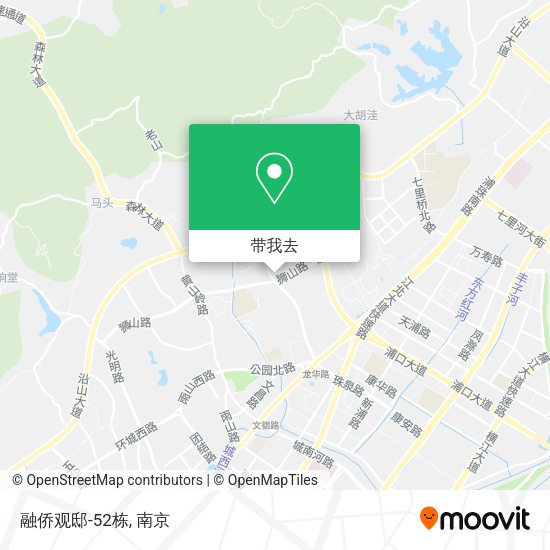 融侨观邸-52栋地图