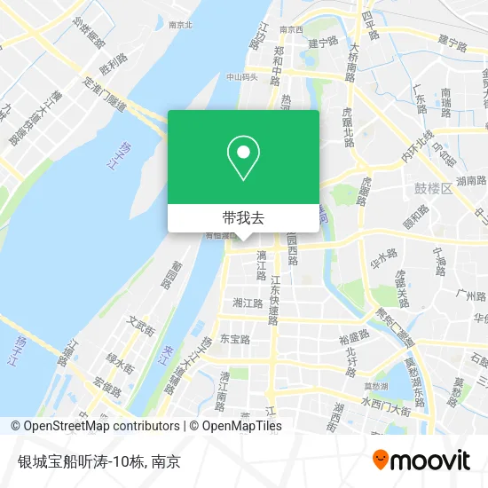 银城宝船听涛-10栋地图