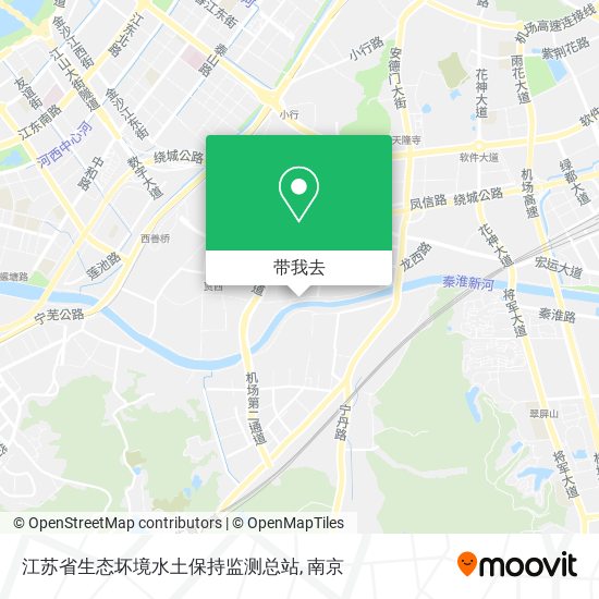 江苏省生态坏境水土保持监测总站地图