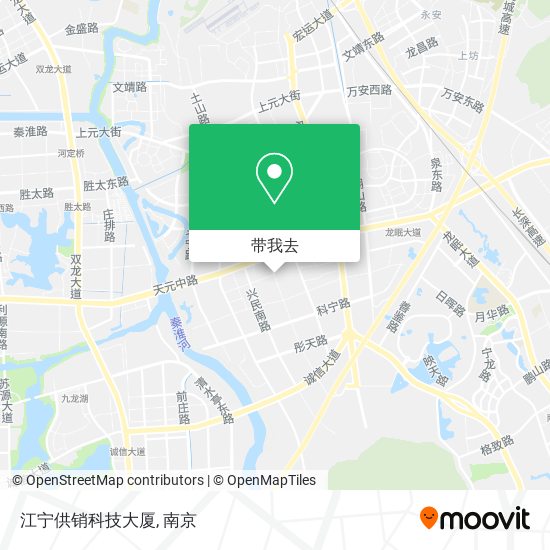 江宁供销科技大厦地图