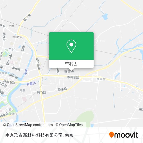 南京玖泰新材料科技有限公司地图