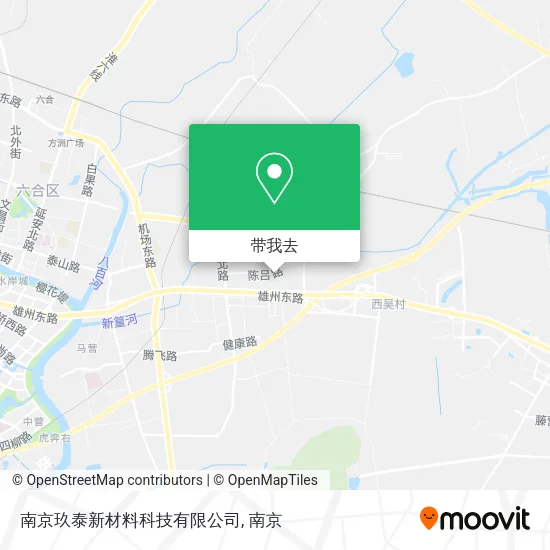 南京玖泰新材料科技有限公司地图