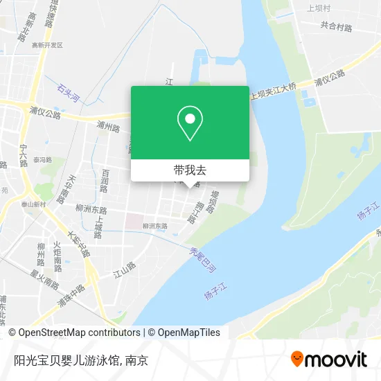 阳光宝贝婴儿游泳馆地图