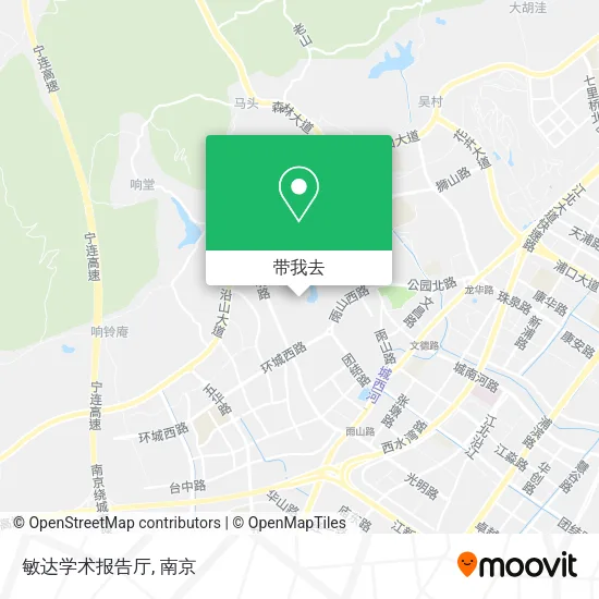 敏达学术报告厅地图