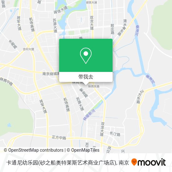 卡通尼幼乐园(砂之船奥特莱斯艺术商业广场店)地图