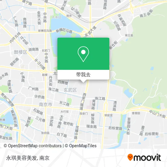 永琪美容美发地图