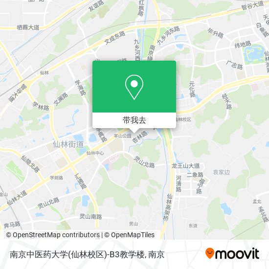 南京中医药大学(仙林校区)-B3教学楼地图