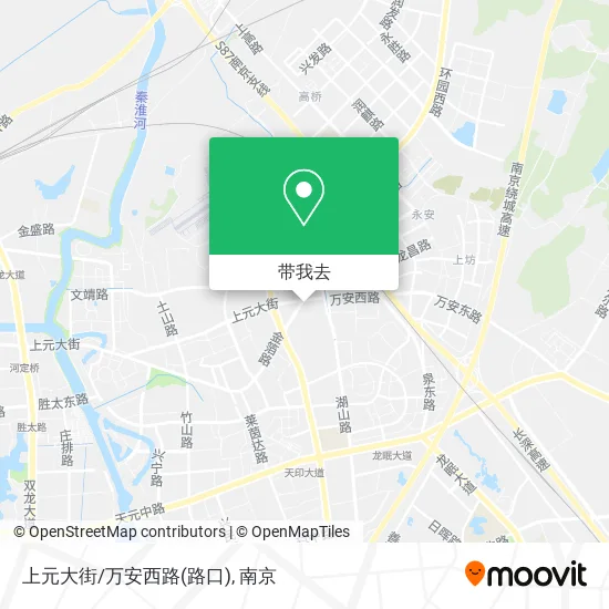 上元大街/万安西路(路口)地图