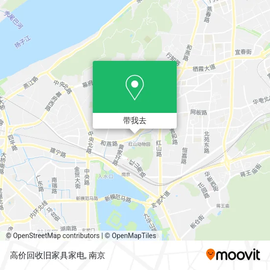 高价回收旧家具家电地图