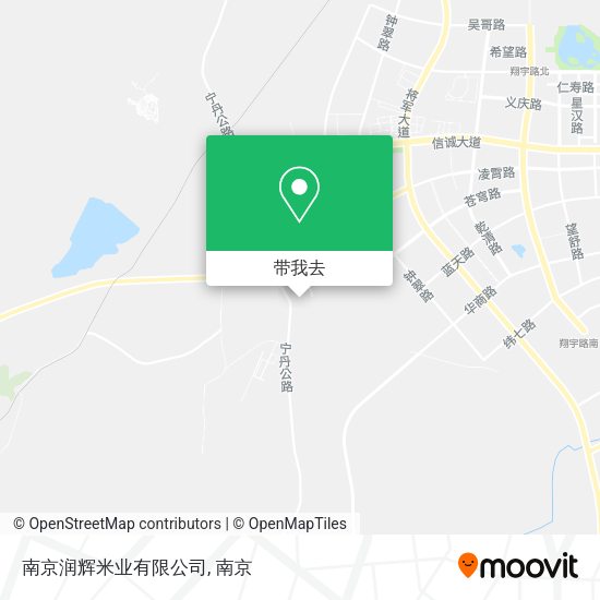 南京润辉米业有限公司地图