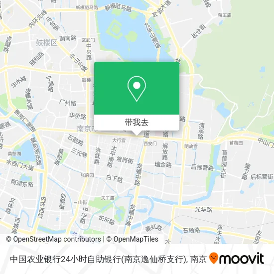 中国农业银行24小时自助银行(南京逸仙桥支行)地图