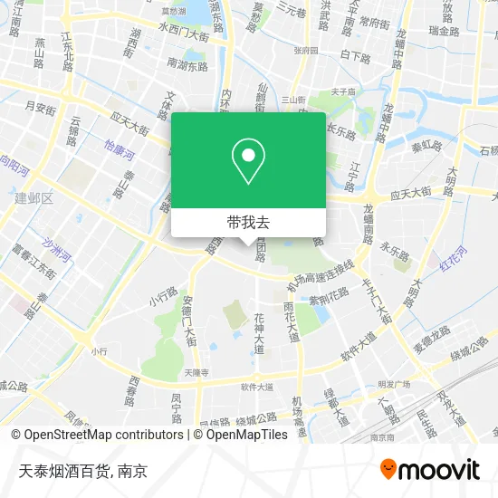 天泰烟酒百货地图