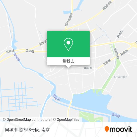 固城湖北路58号院地图