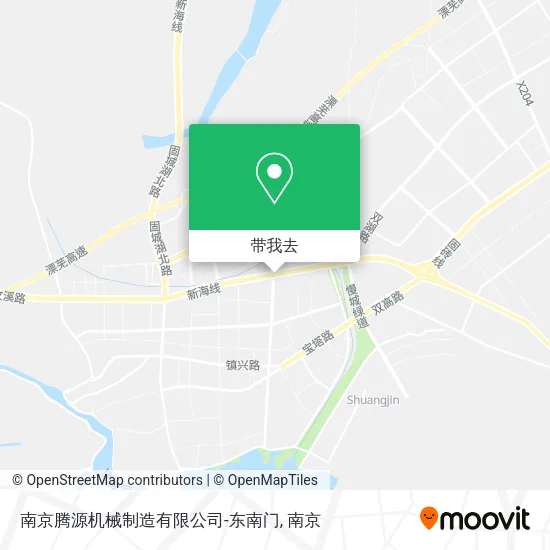 南京腾源机械制造有限公司-东南门地图