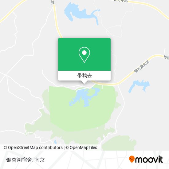 银杏湖宿舍地图