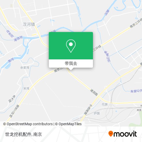 世龙挖机配件地图