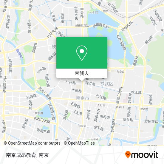 南京成昂教育地图