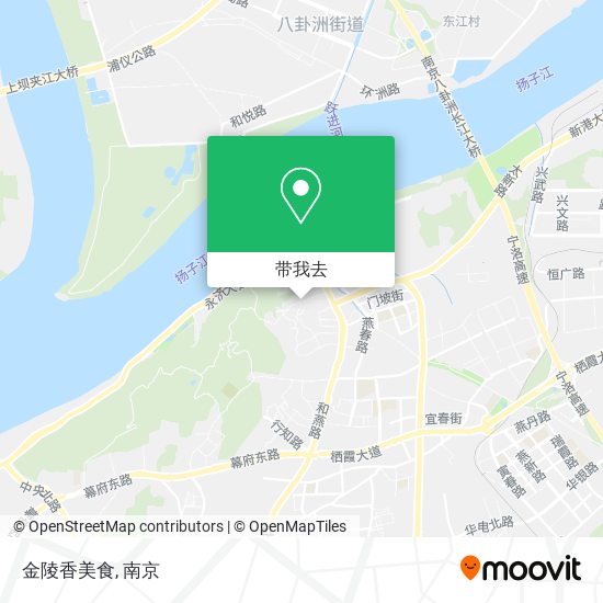 金陵香美食地图