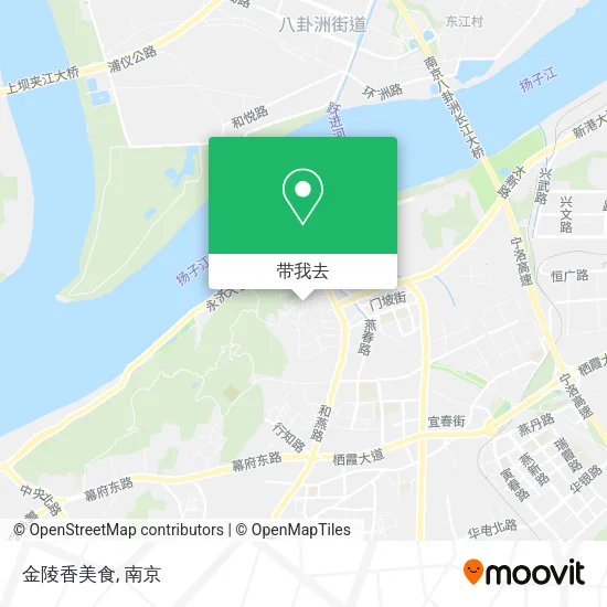 金陵香美食地图