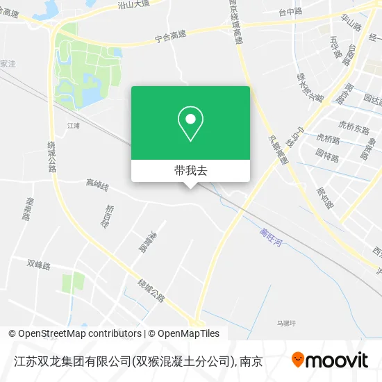 江苏双龙集团有限公司(双猴混凝土分公司)地图