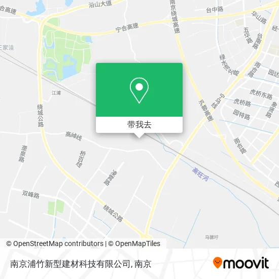 南京浦竹新型建材科技有限公司地图