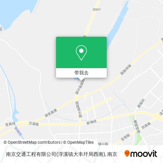 南京交通工程有限公司(淳溪镇大丰圩局西南)地图