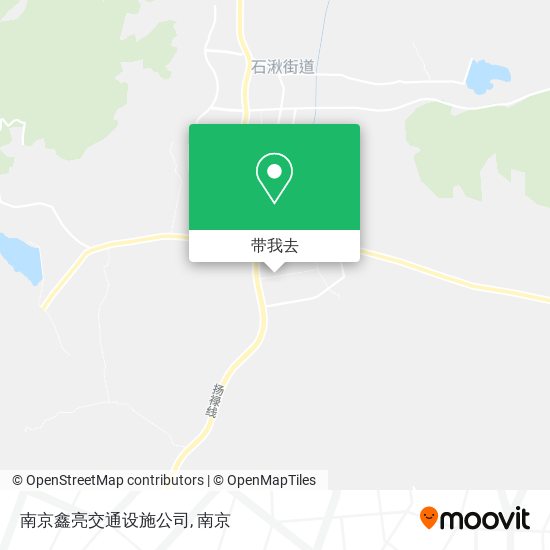 南京鑫亮交通设施公司地图