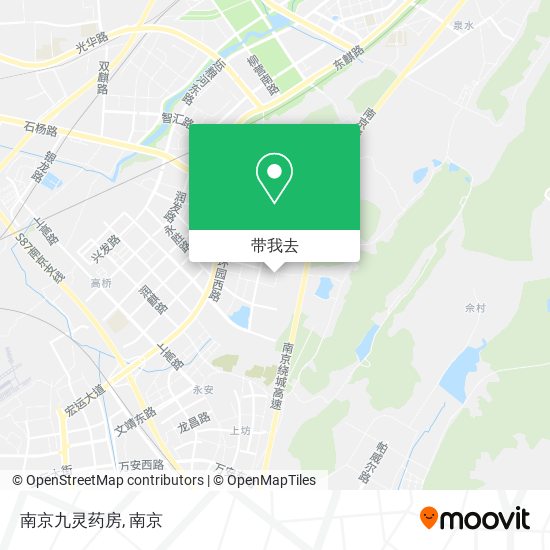 南京九灵药房地图