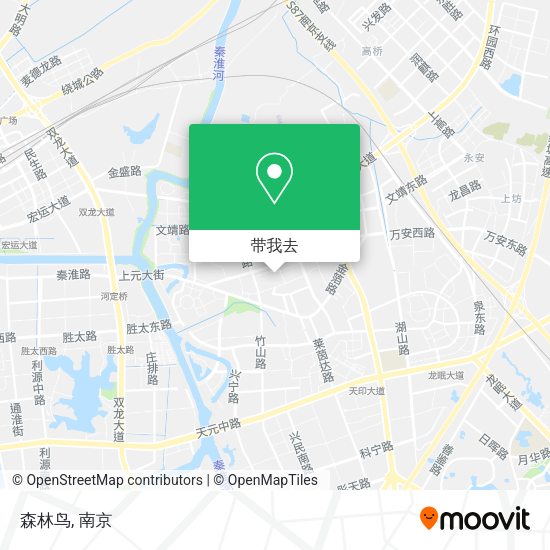 森林鸟地图