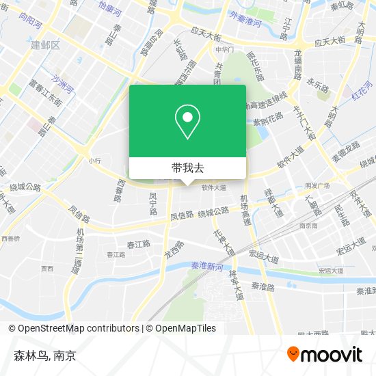 森林鸟地图