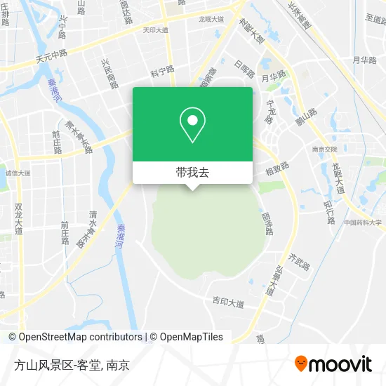 方山风景区-客堂地图