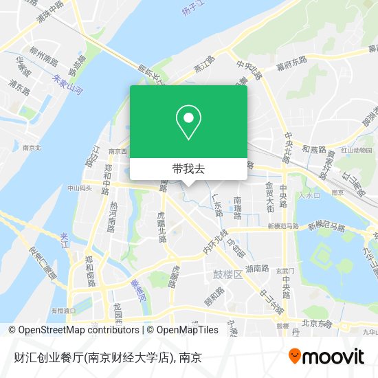 财汇创业餐厅(南京财经大学店)地图