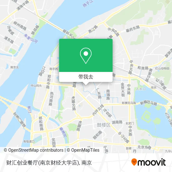 财汇创业餐厅(南京财经大学店)地图