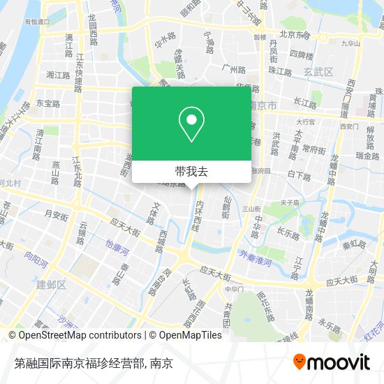 第融国际南京福珍经营部地图