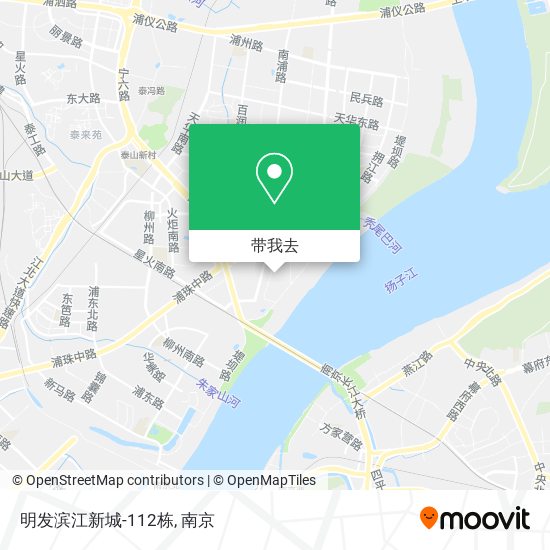 明发滨江新城-112栋地图