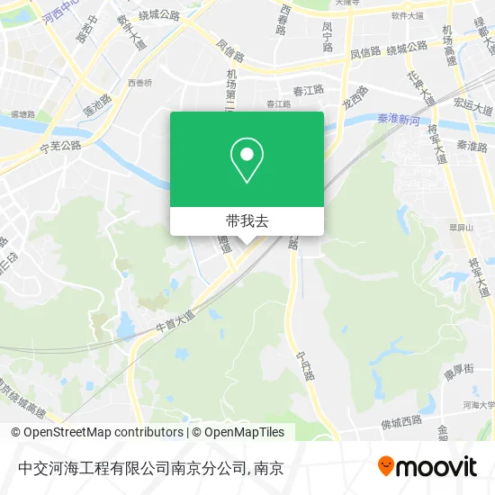 中交河海工程有限公司南京分公司地图