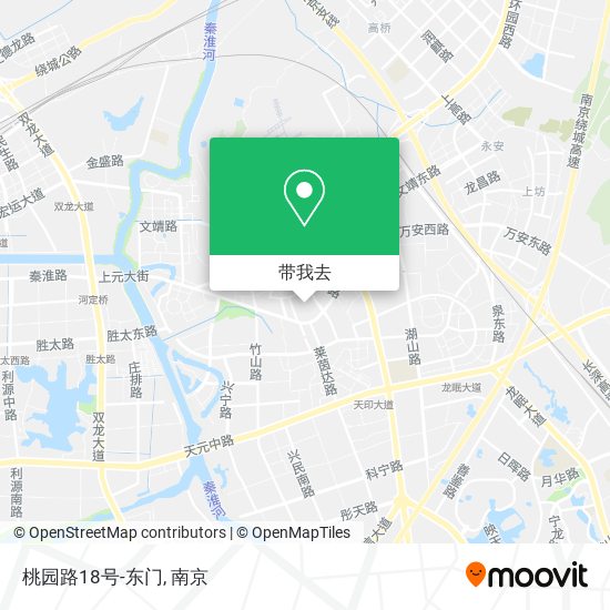 桃园路18号-东门地图